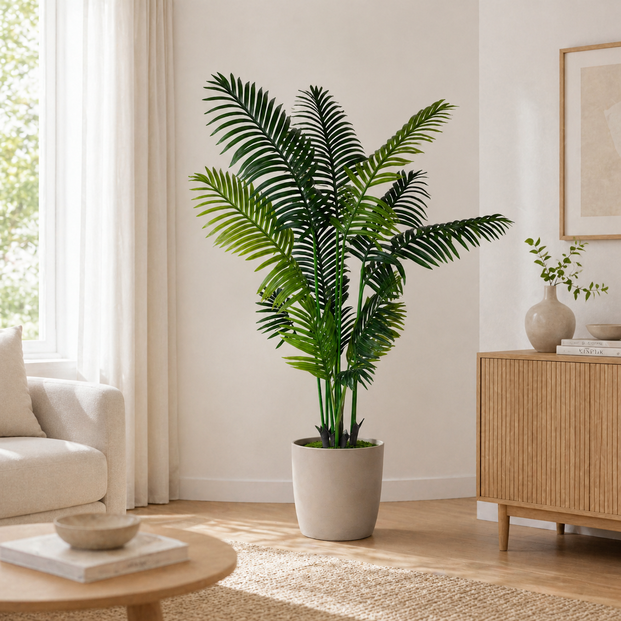 Kunstpflanze Phoenix-Palme 160 cm mit tropisch eleganter Ausstrahlung