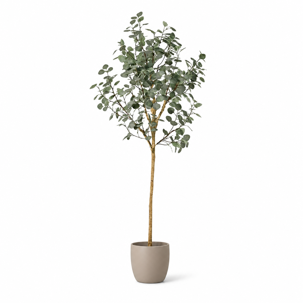 Kunstpflanze Eukalyptus 180 cm naturgetreuer Kunstbaum