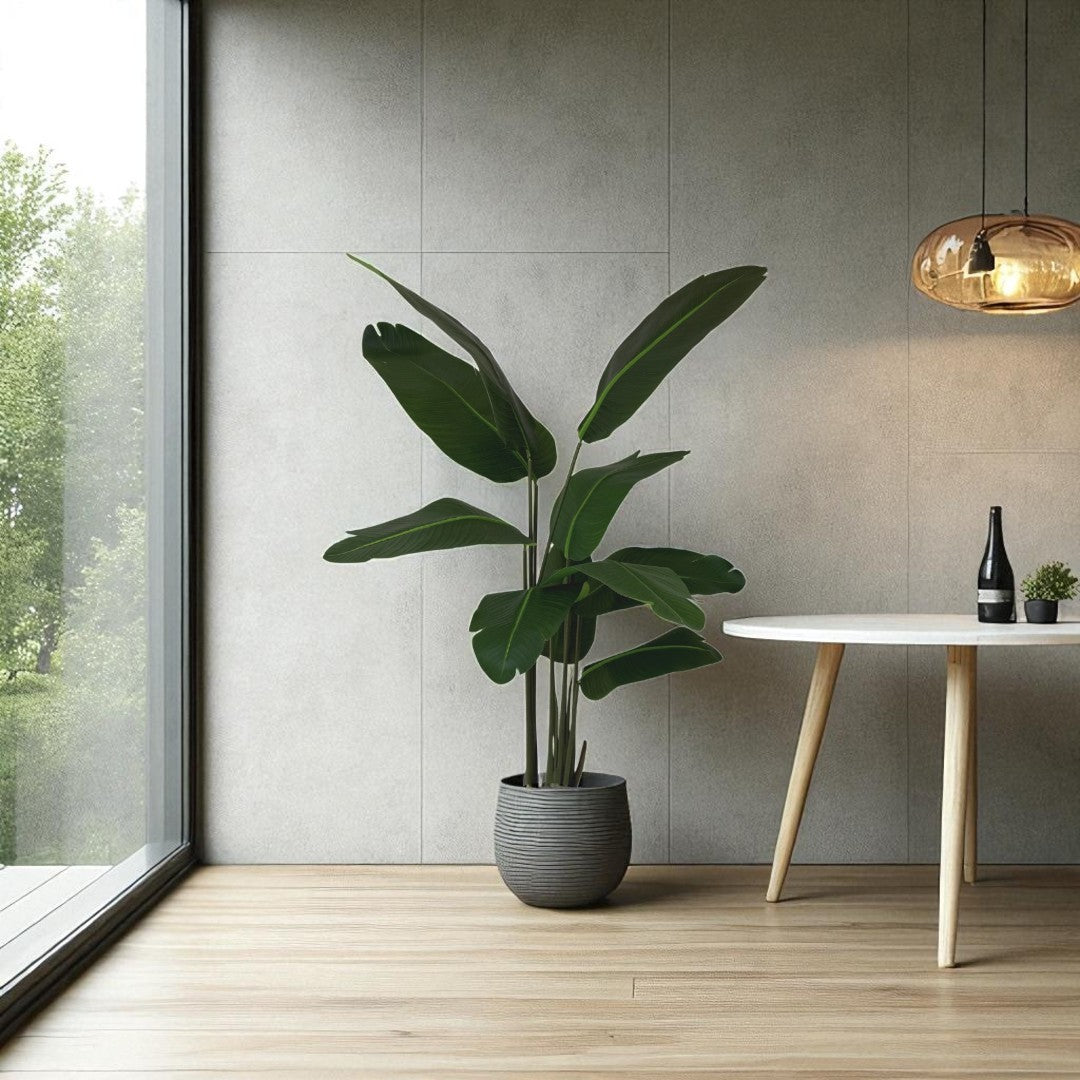 Künstliche Strelitzia