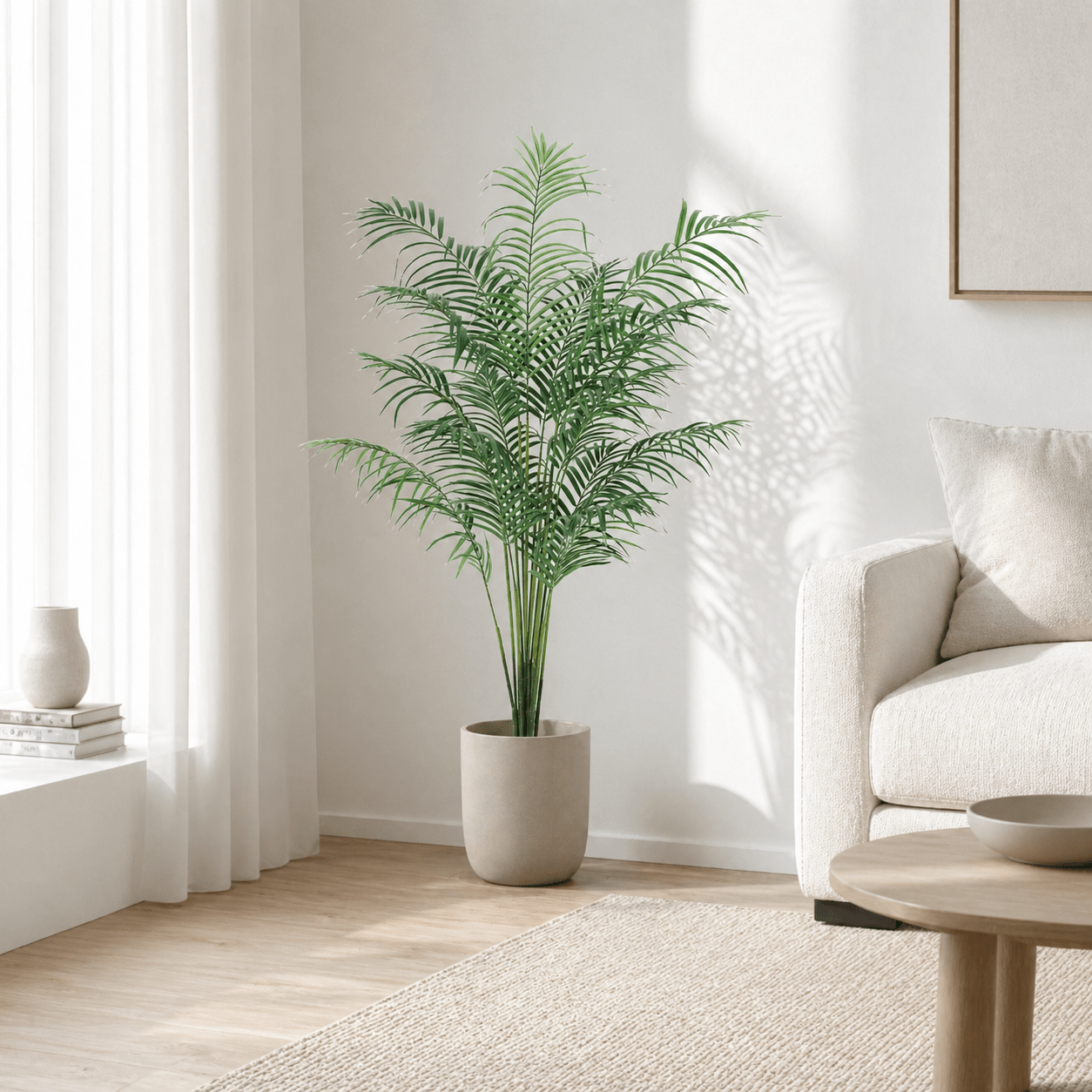 Kentia Palme Kunstpflanze 170 cm – elegante künstliche Zimmerpalme - DYFLORA