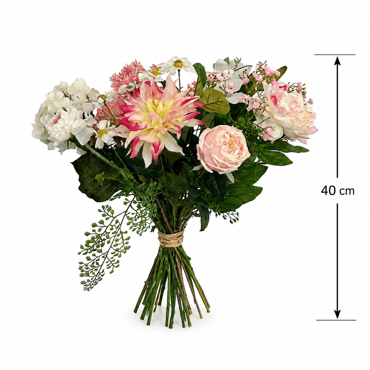 Kunstblumen - Bouquet M - Pastel Lover - 40 cm - DYFLORA