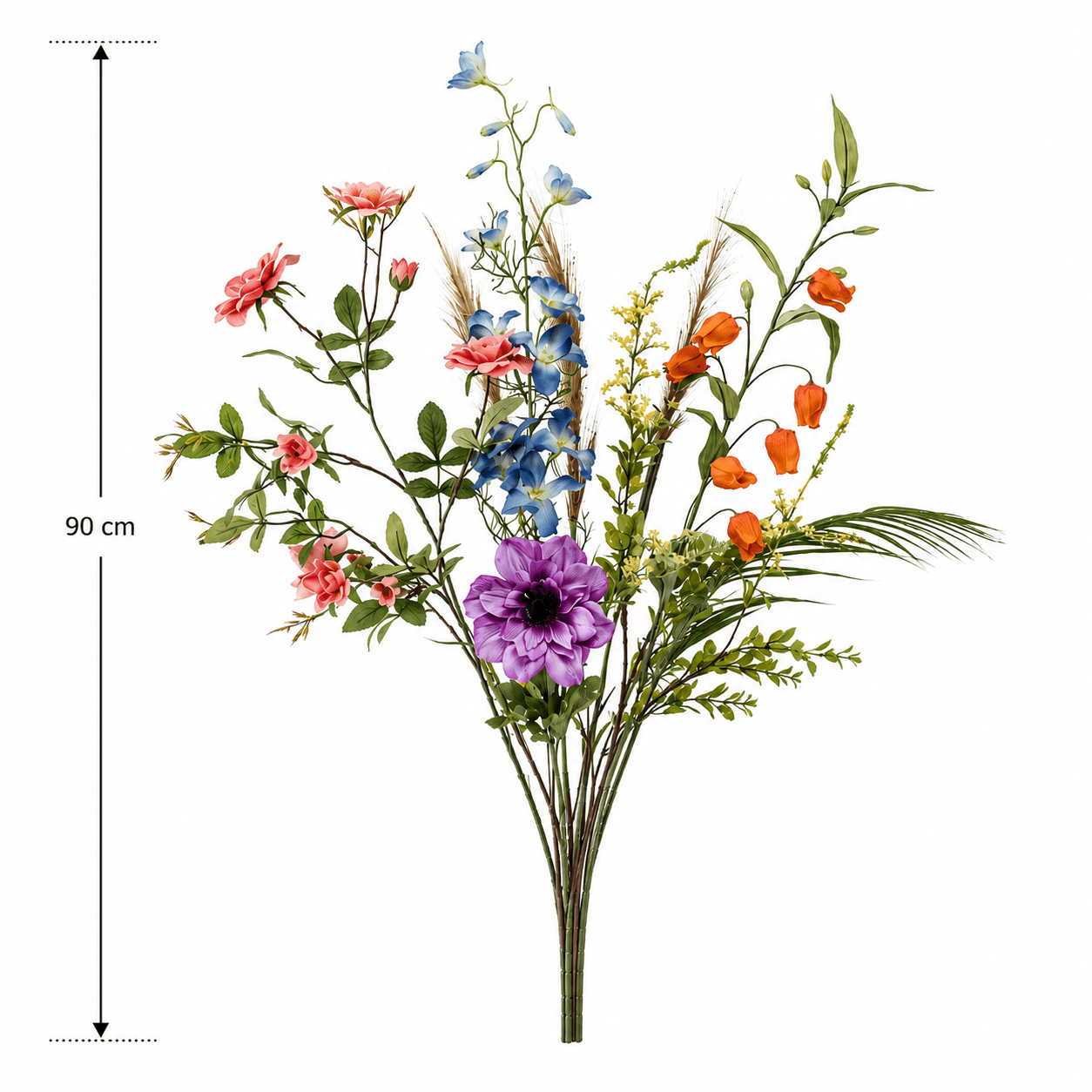 Kunstblumenstrauß L „Rise and Shine“ – 90 cm - DYFLORA