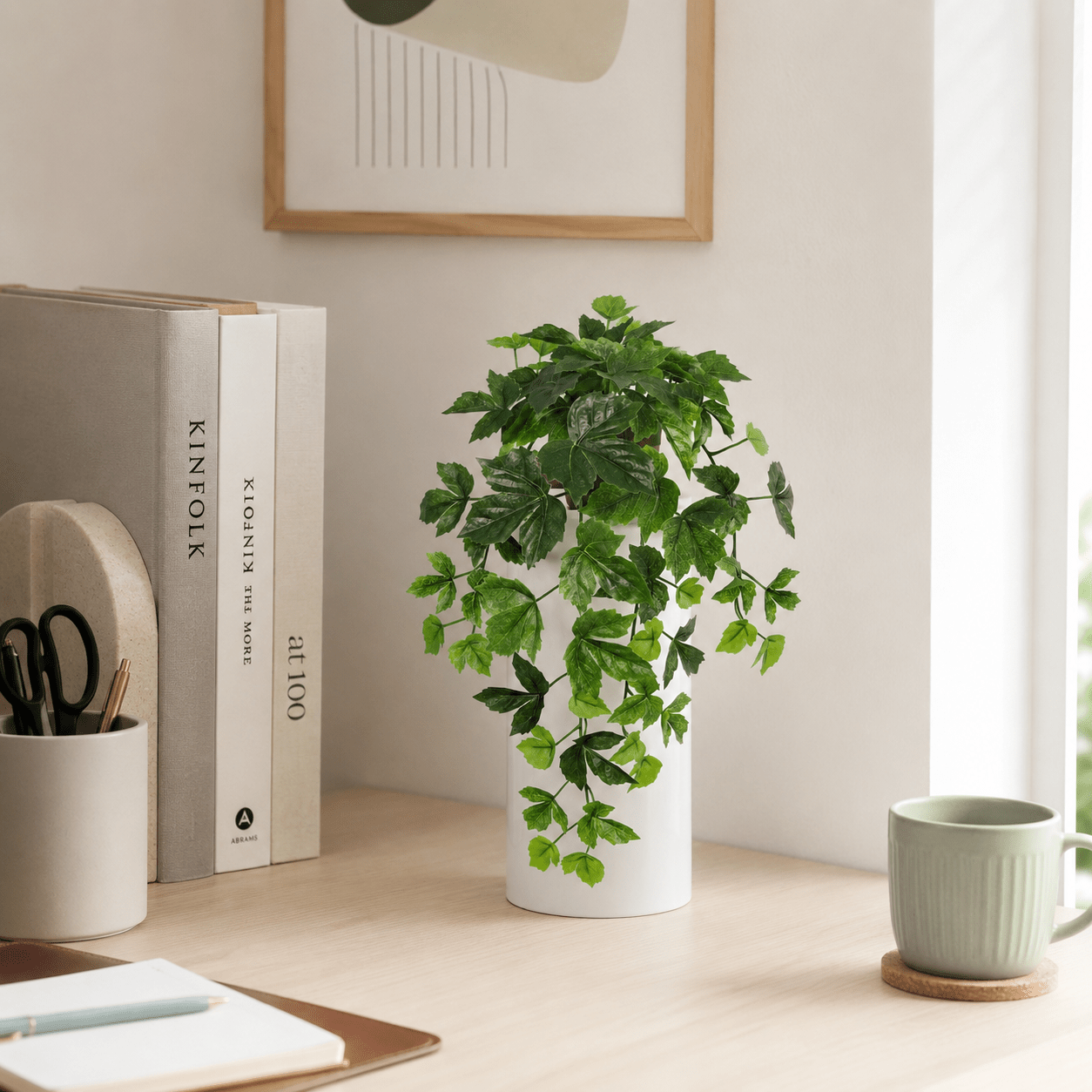 Kunstpflanze Efeu hängend 48 cm - DYFLORA