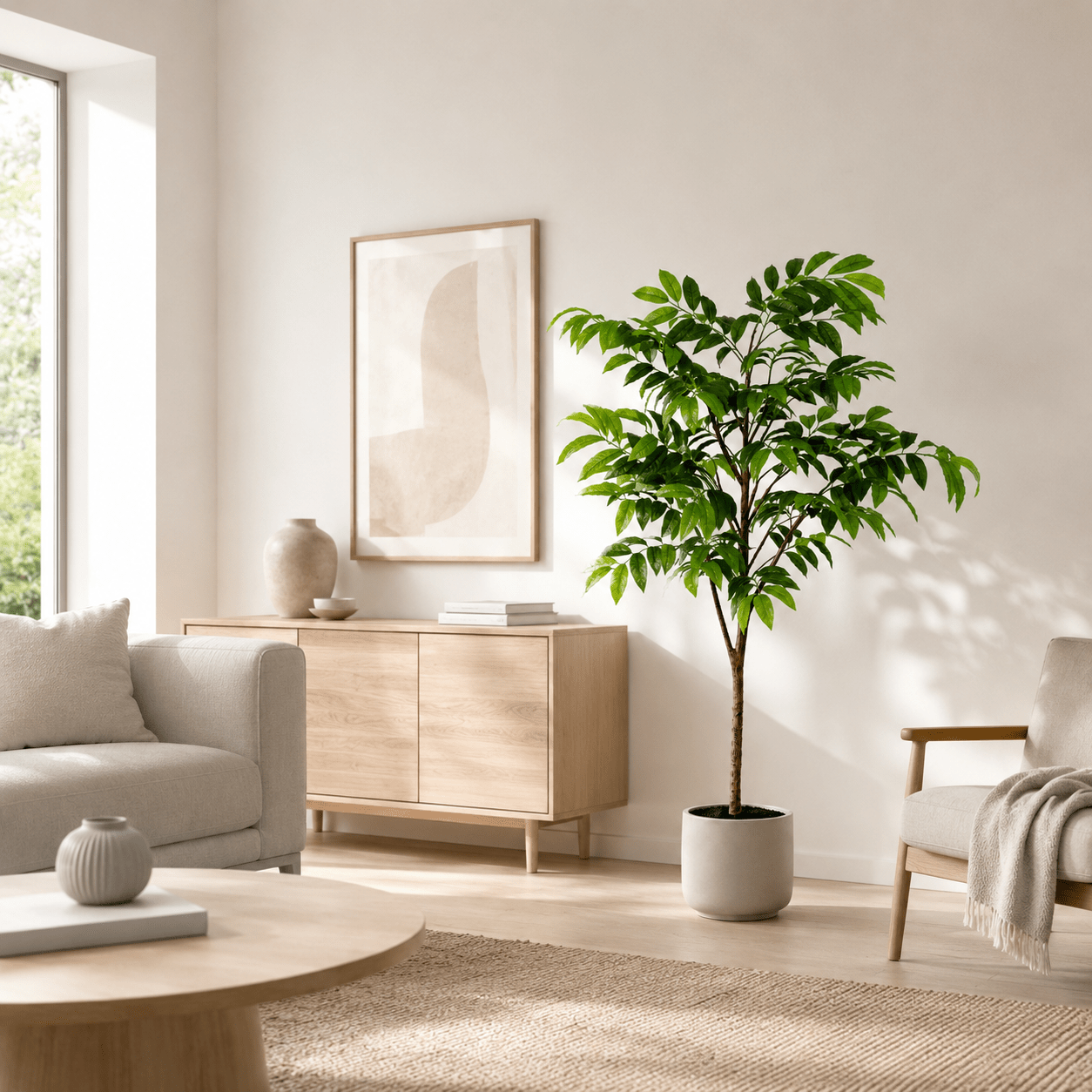 Kunstpflanze Tropenpflanze 153 cm grün naturgetreu - DYFLORA