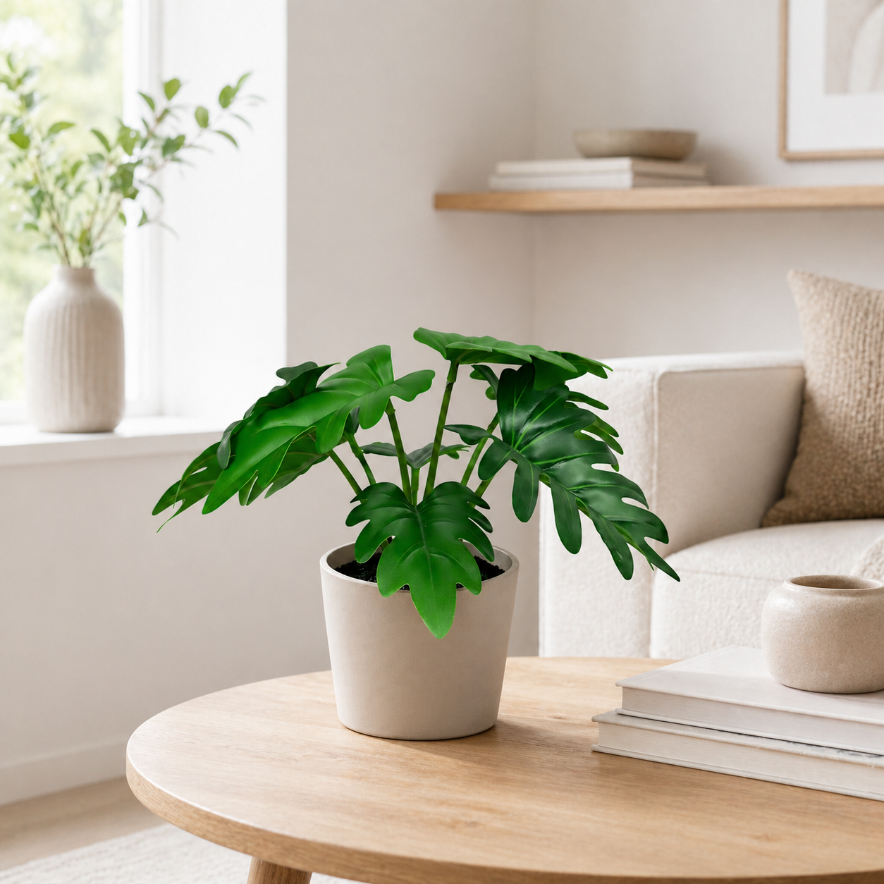 Philodendron Xanadu Kunstpflanze 20 cm – tropisch, kompakt und modern