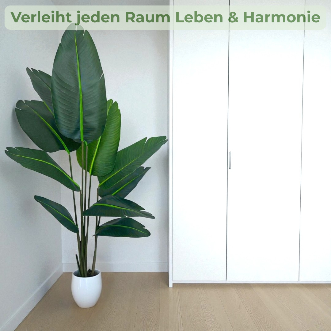 Künstliche Strelitzia