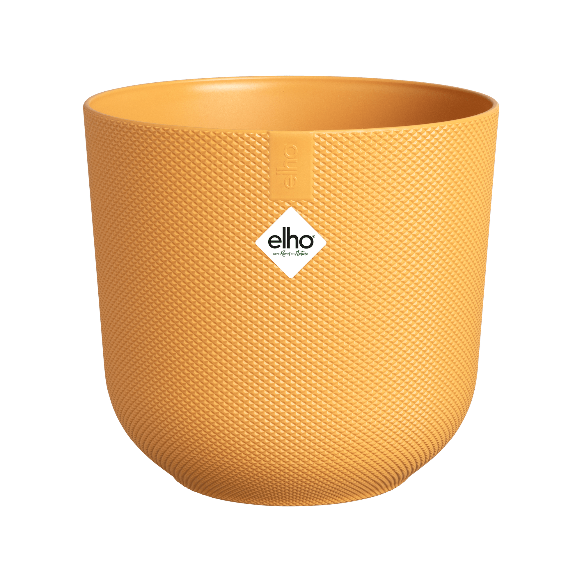Elho Jazz Round runder Blumentopf mit moderner Struktur - DYFLORA