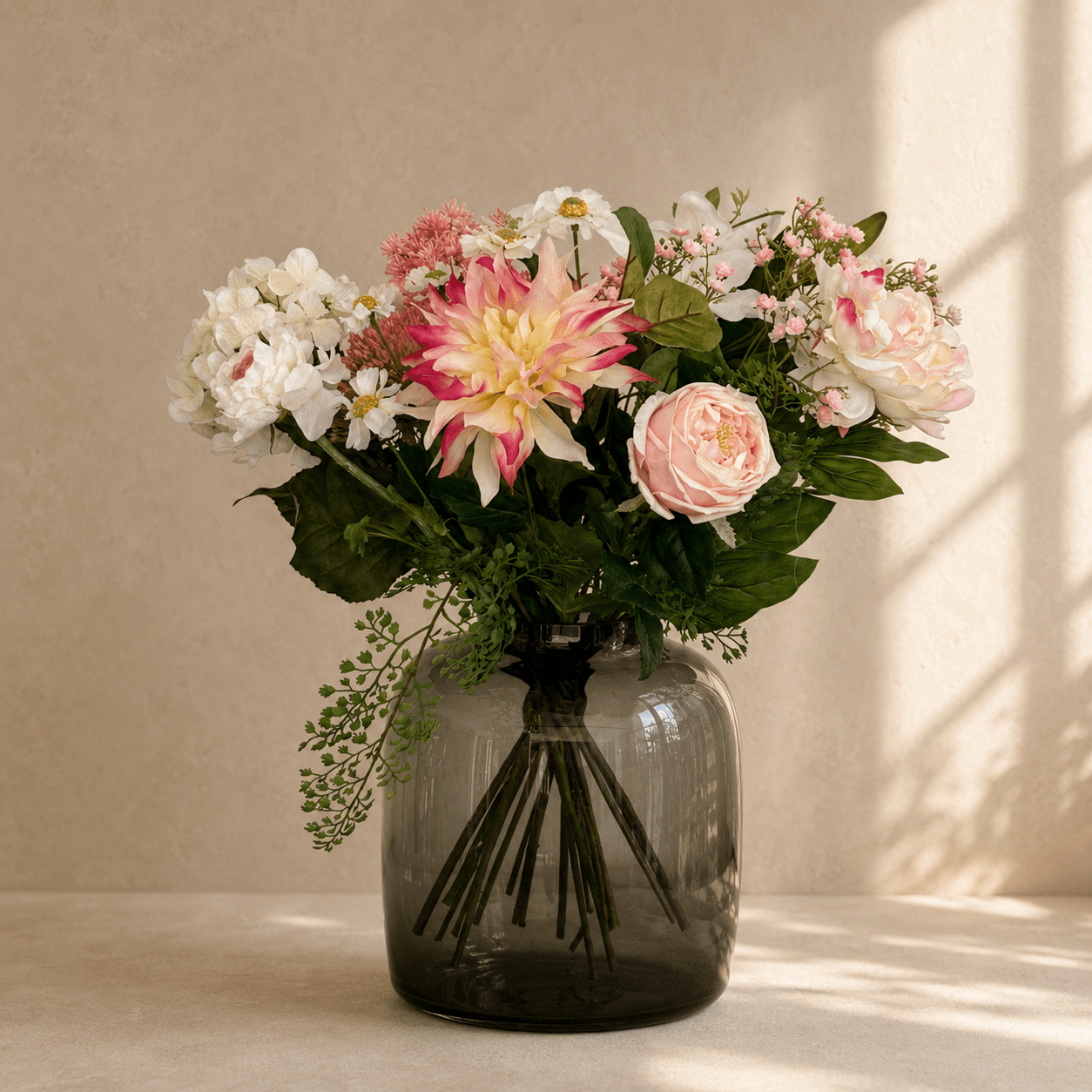Kunstblumen - Bouquet M - Pastel Lover - 40 cm - DYFLORA