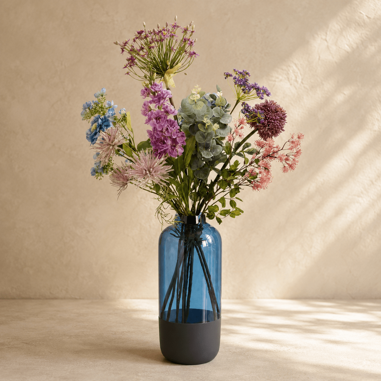 Kunstblumenstrauß - Boeket XL - Power of Pastels - 90cm - DYFLORA