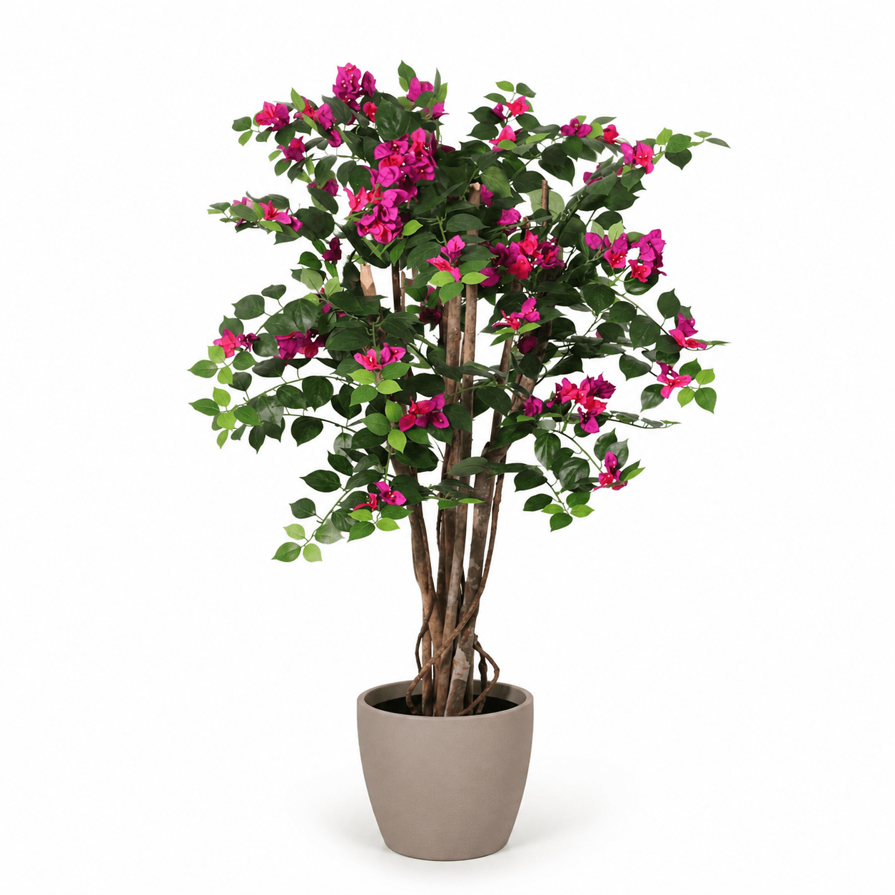 Kunstpflanze Drillingsblume Bougainvillea 120 cm pink - DYFLORA