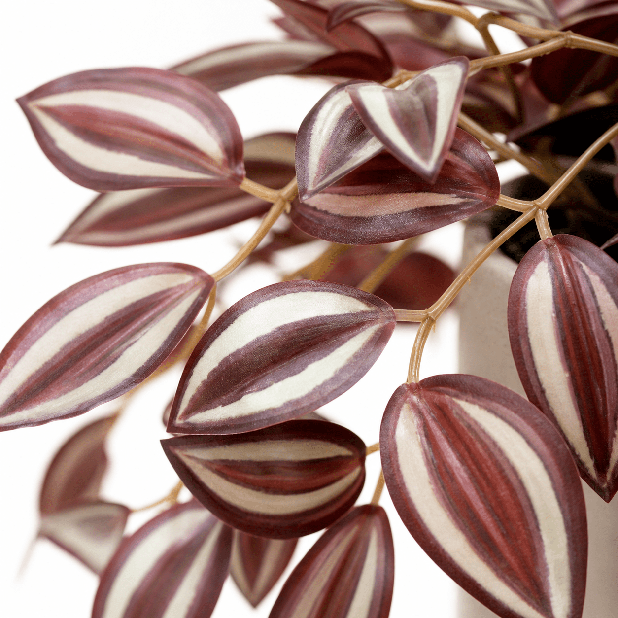 Kunstpflanze Zebrakraut Tradeskantie hängend 32 cm - DYFLORA