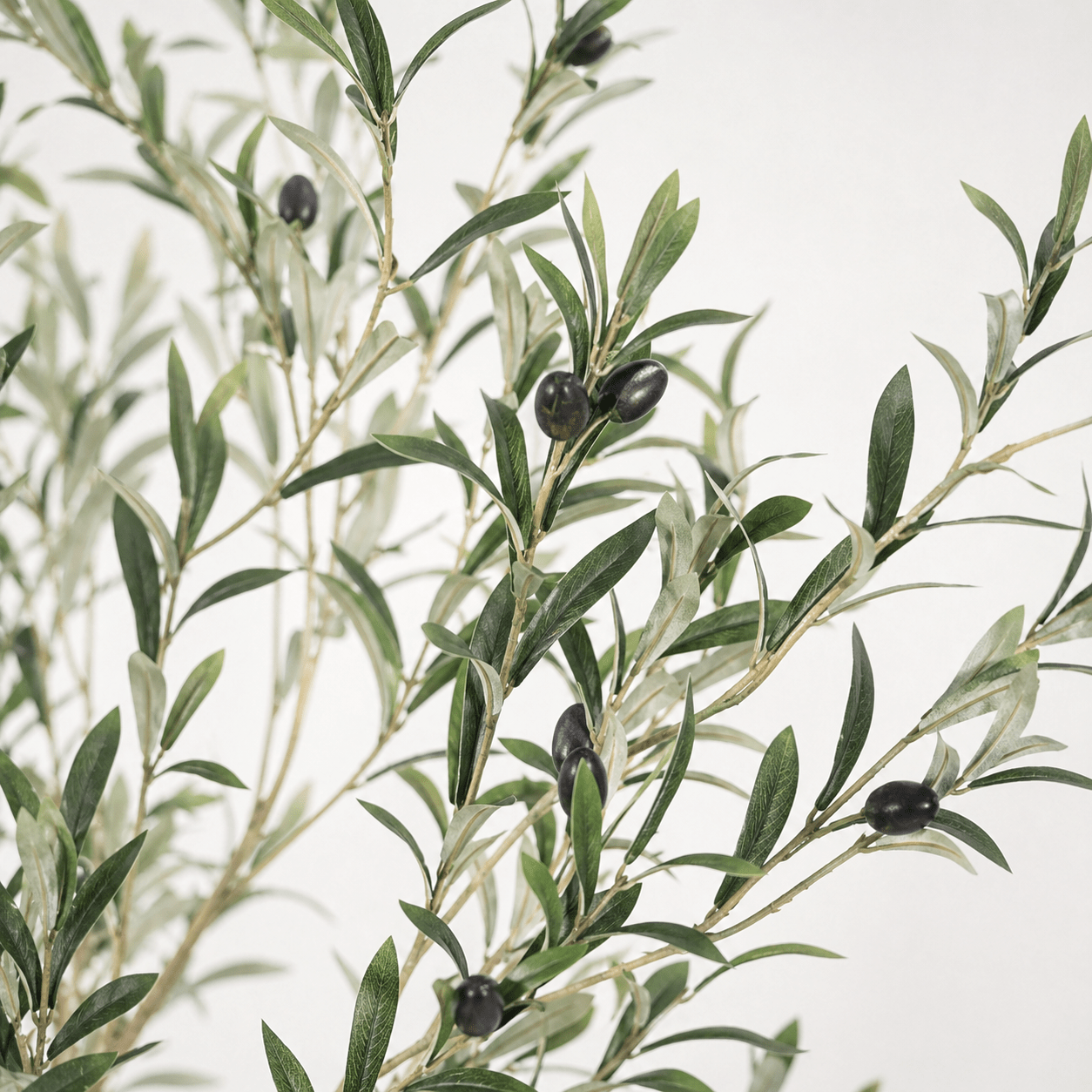 Olivenbaum Kunstpflanze 170 cm – mediterraner Kunstbaum stilvoll - DYFLORA