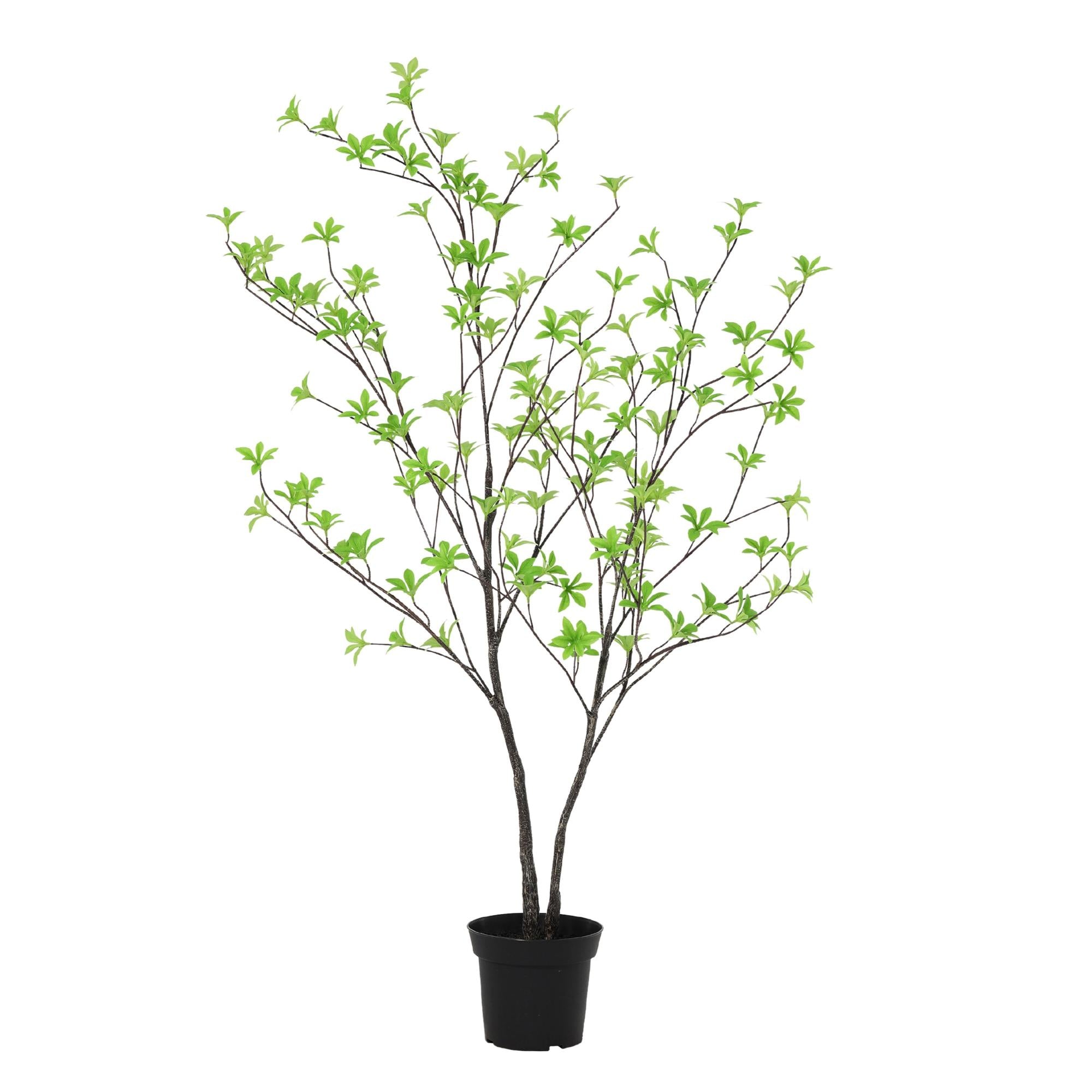 Kunstpflanze Tropaeolum 110 cm mit luftiger, natürlicher Optik