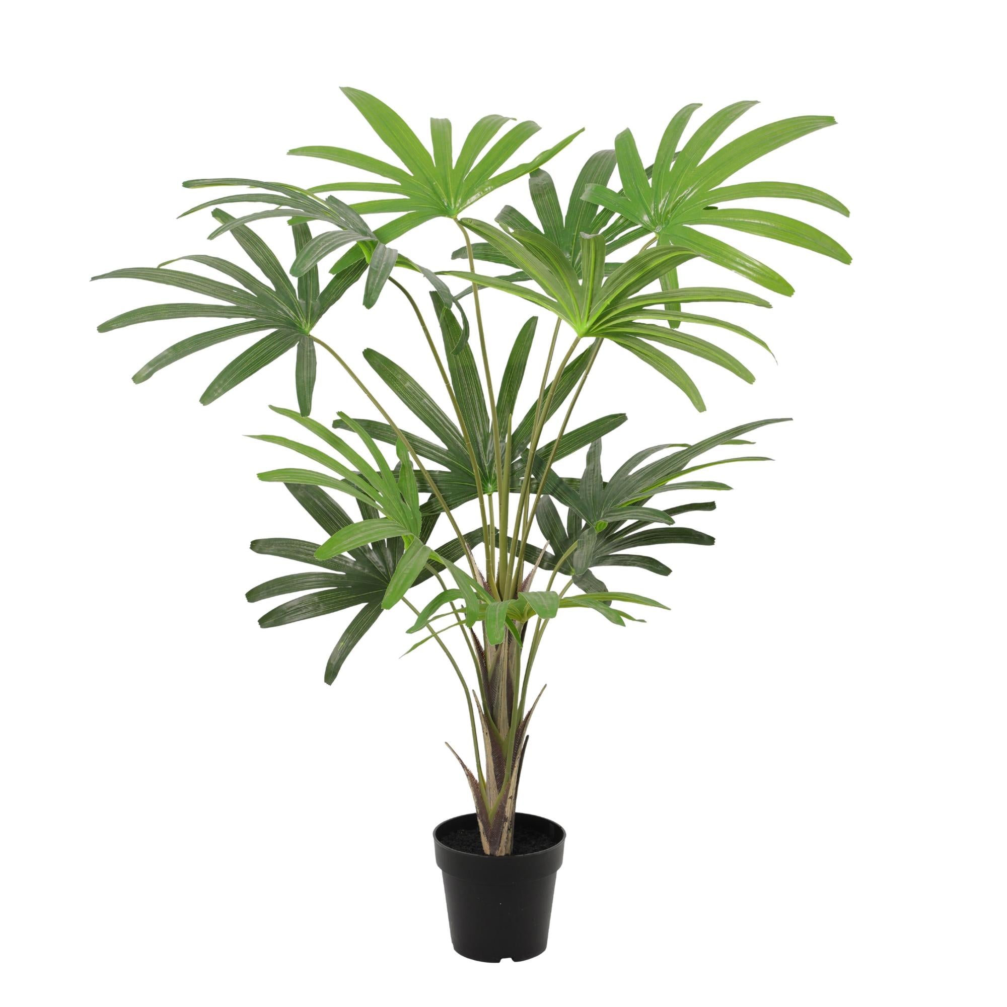 Kunstpflanze Steckenpalme Rhapis Excelsa 120 cm