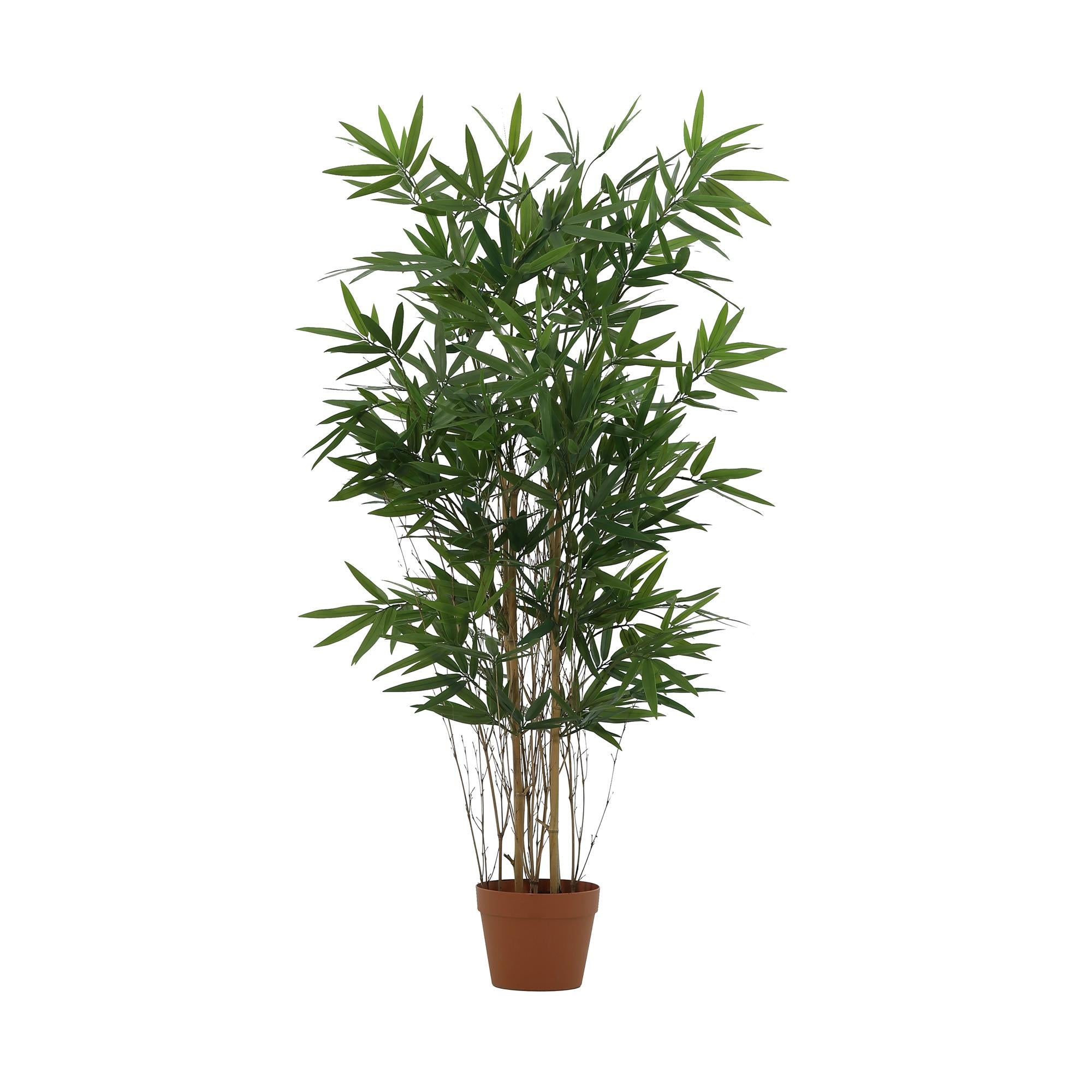 Bambus Kunstpflanze 123 cm – natürlicher Sichtschutz mit Asia-Flair