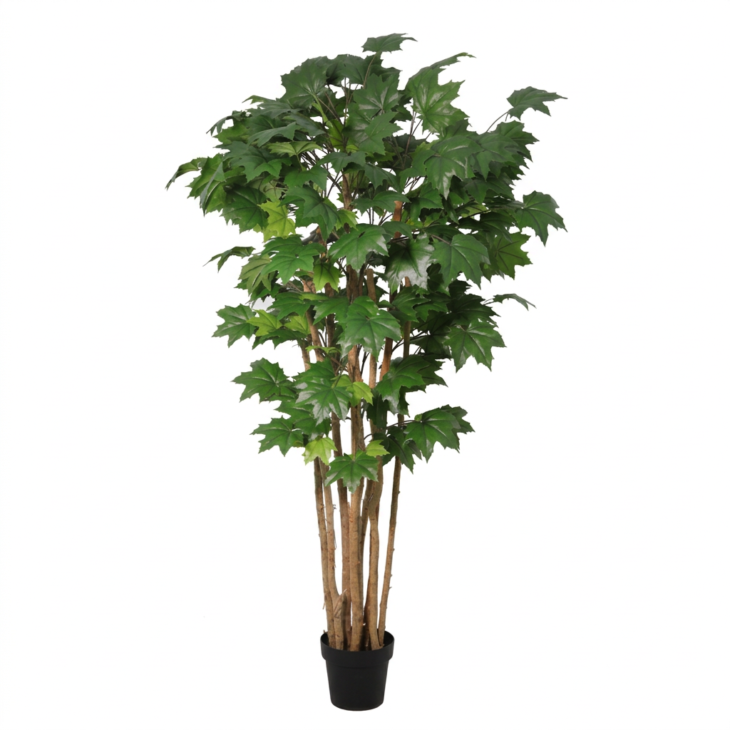 Kunstpflanze Ahornbaum 180 cm – künstlicher Ahorn mit Naturlook