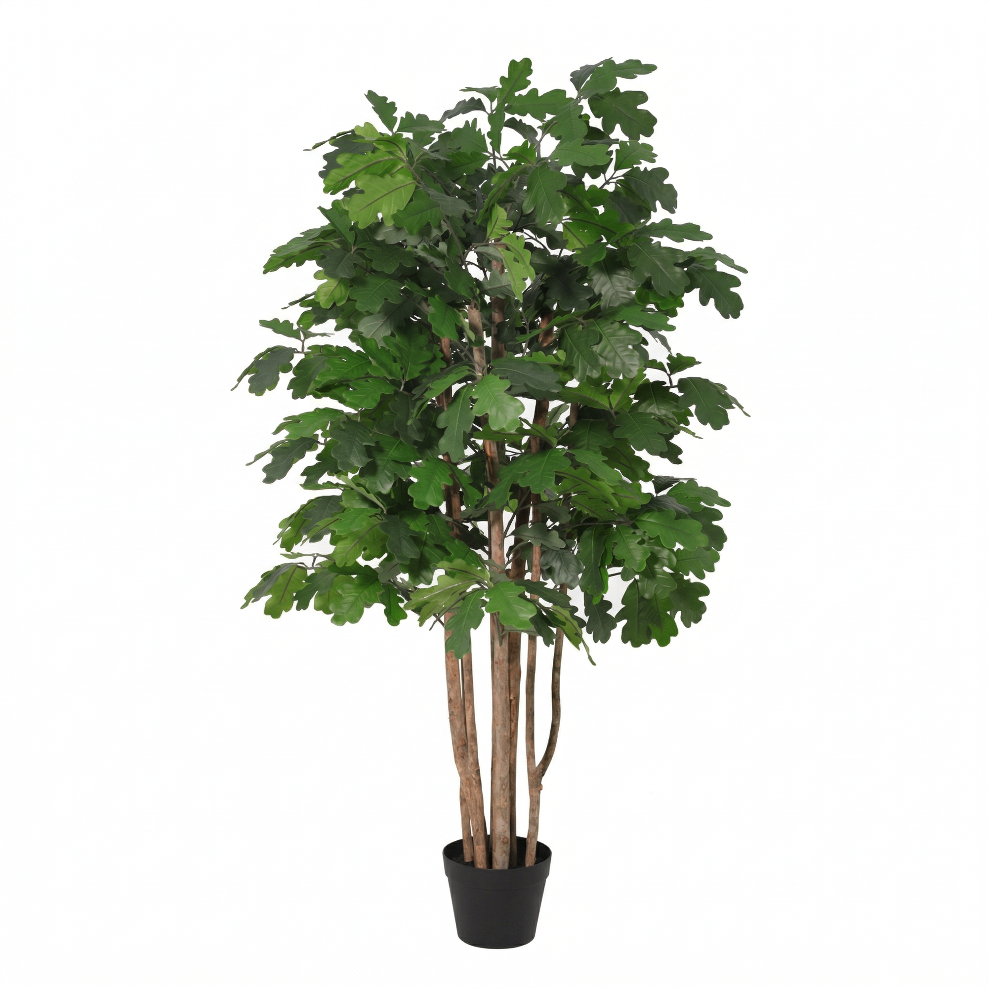 Kunstpflanze Eichenbaum 140 cm – künstliche Eiche mit natürlicher Optik