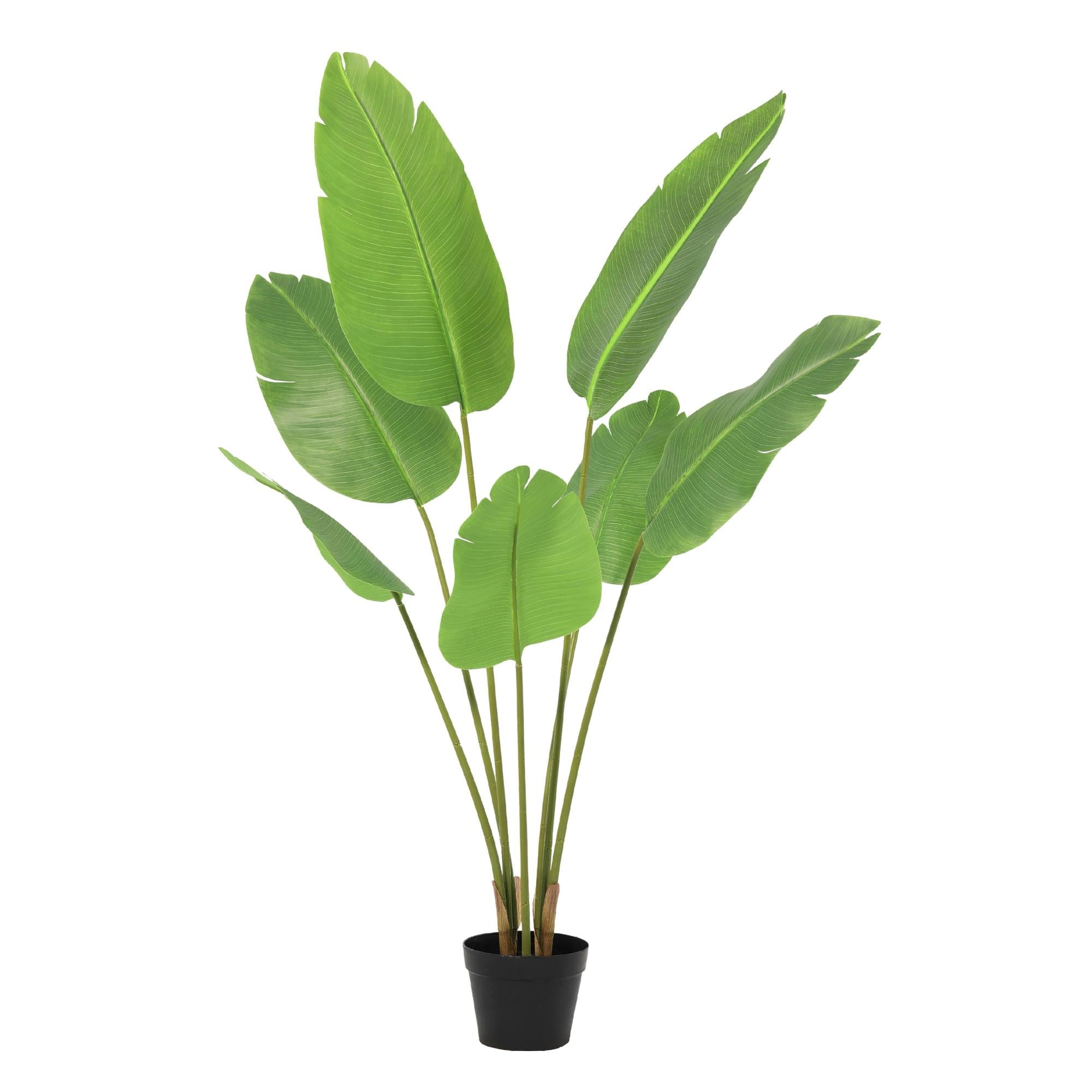 Strelitzie Kunstpflanze 135 cm – Strelitzia Nicolai tropisch elegant