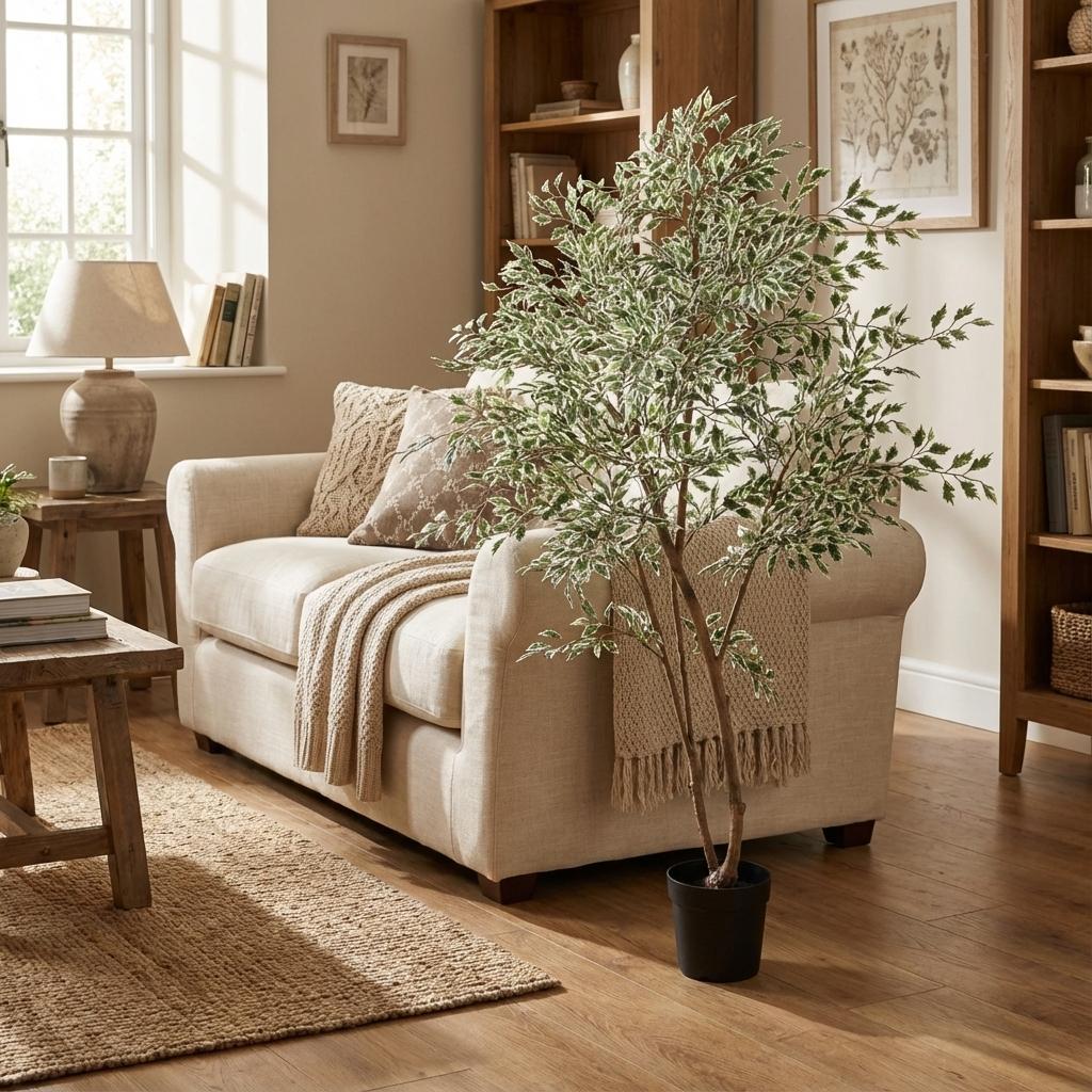 Birkenfeige Kunstpflanze 185 cm – Ficus benjamina jetzt kaufen