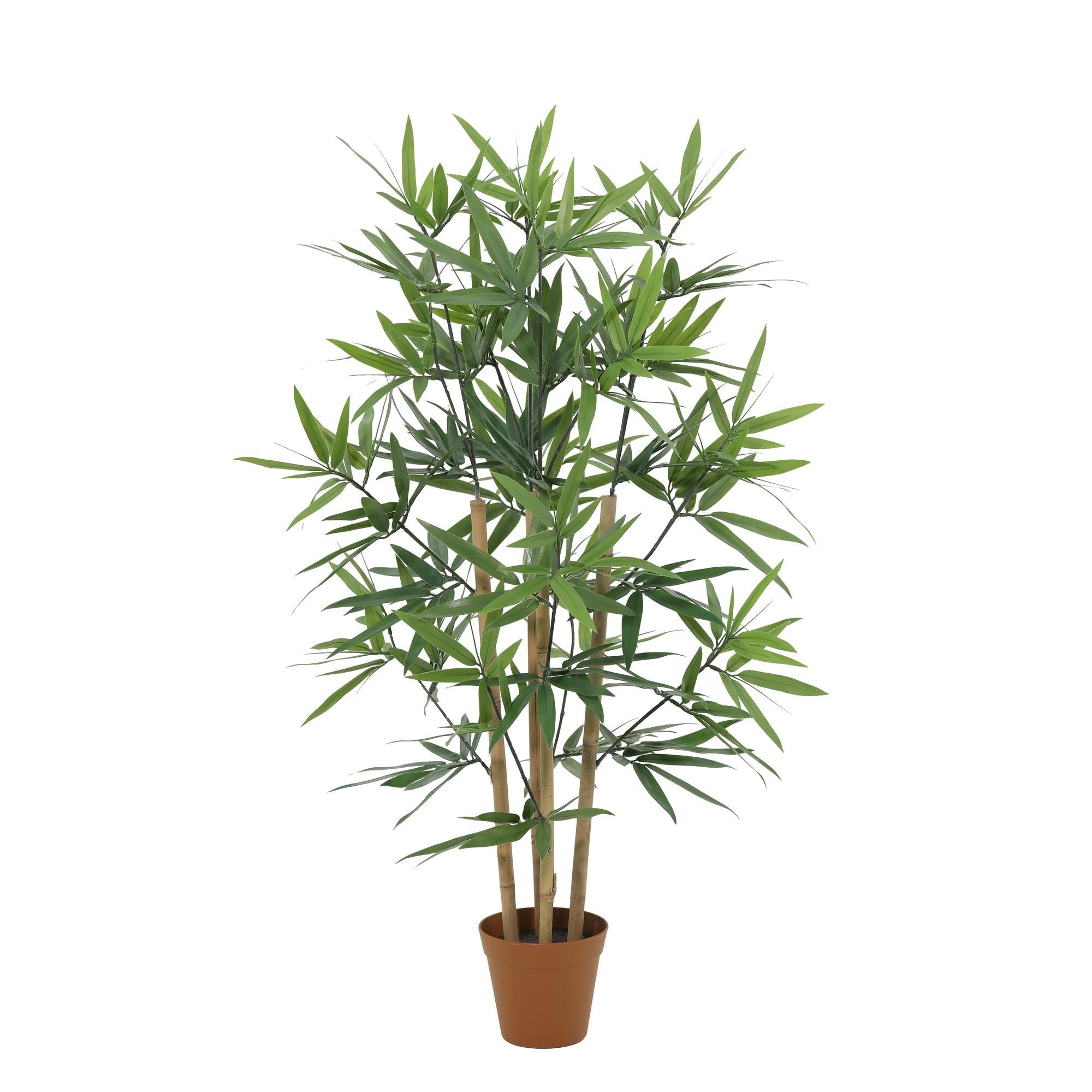 Kunstpflanze Bambus 91 cm mit schlanker, natürlicher Optik