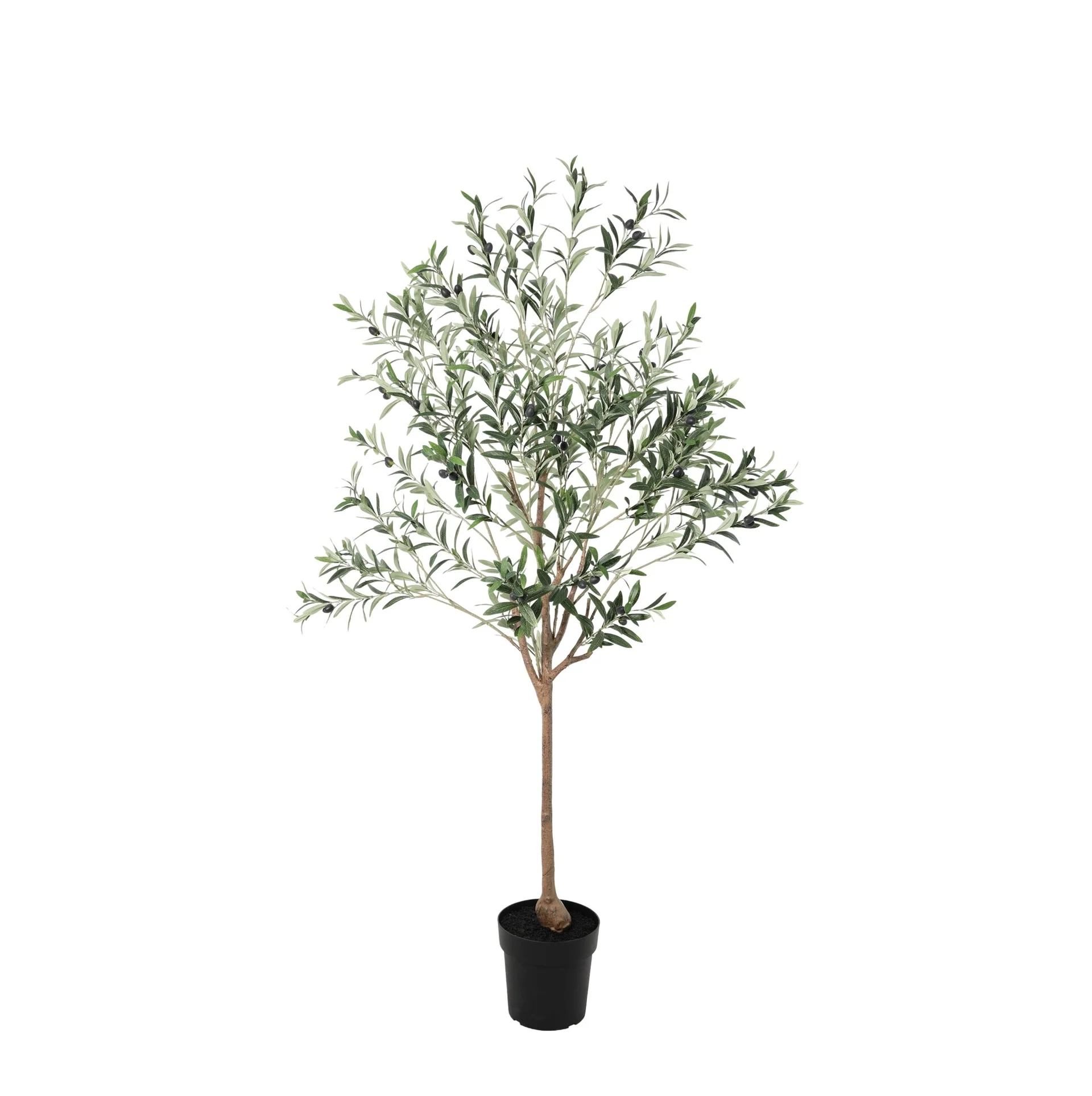 Olivenbaum Kunstpflanze 170 cm – mediterraner Kunstbaum stilvoll