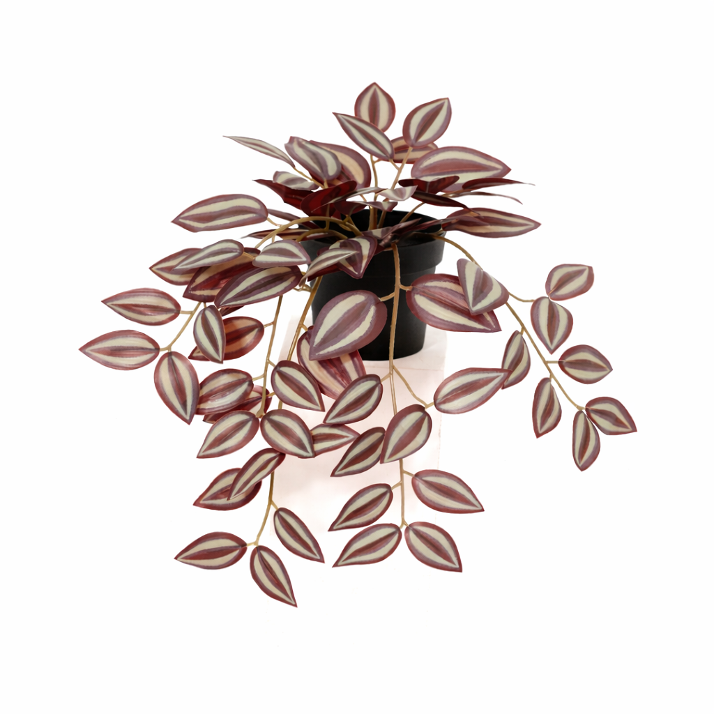 Kunstpflanze Zebrakraut Tradeskantie hängend 32 cm