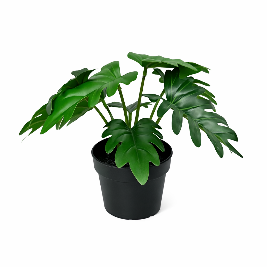 Philodendron Xanadu Kunstpflanze 20 cm – tropisch, kompakt und modern