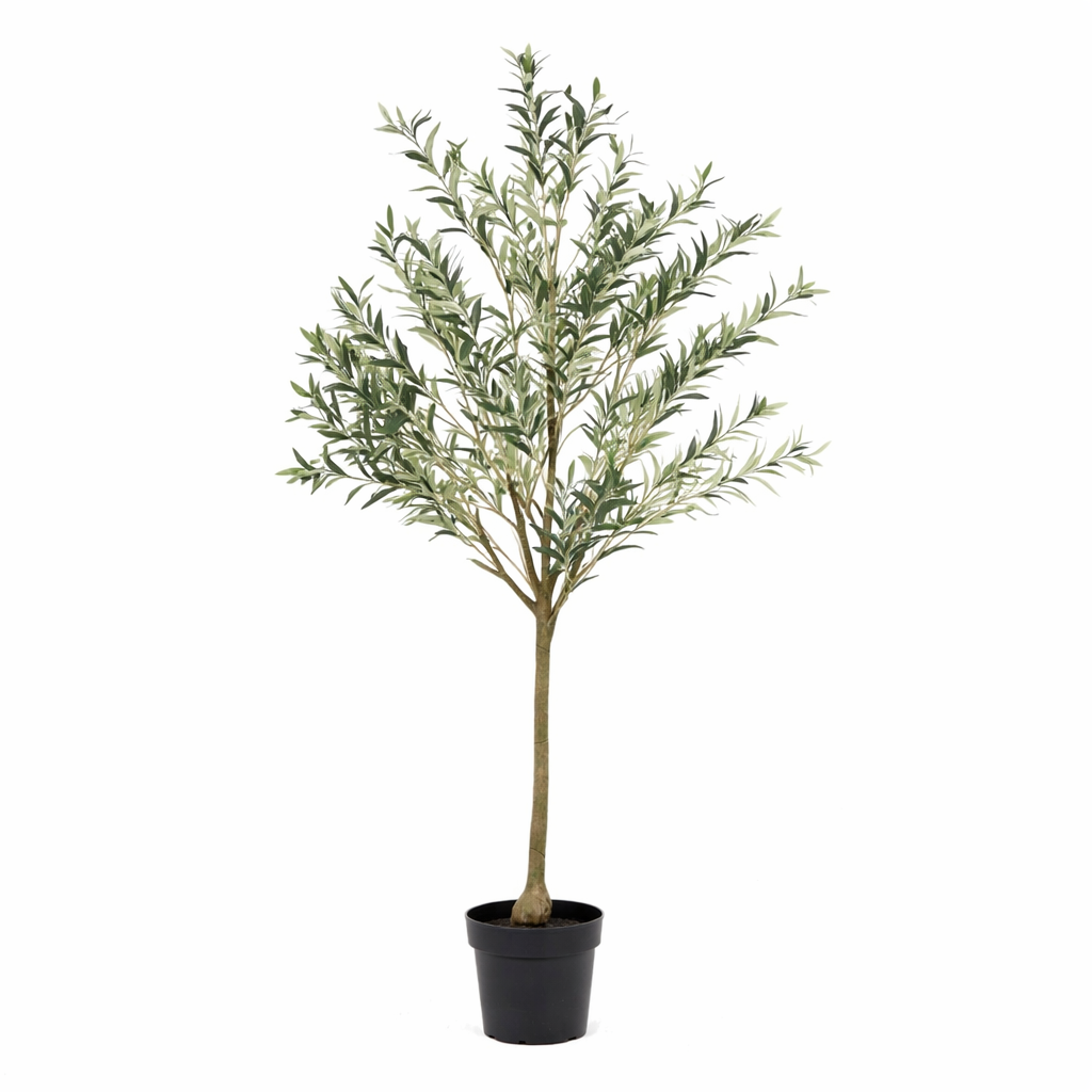 Olivenbaum Kunstpflanze 172 cm – mediterraner Kunstbaum stilvoll