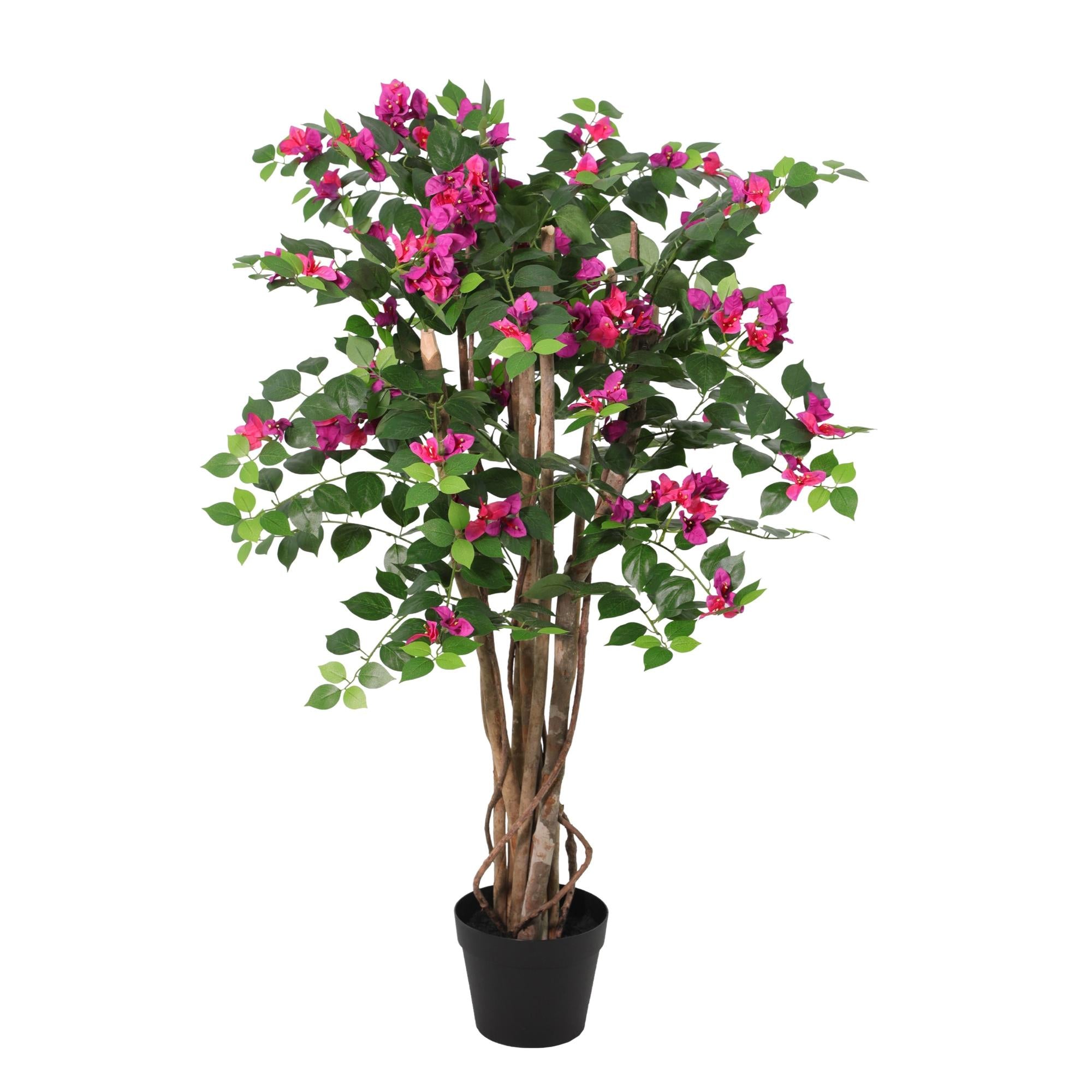 Kunstpflanze Drillingsblume Bougainvillea 120 cm pink